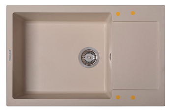 Кухонная мойка Zigmund & Shtain RECHTECK 780.490 МОЛОД.ШАМП