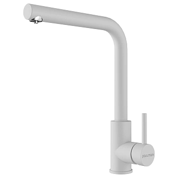 Смеситель для кухни Paulmark TWIN, белый матовый, Tw213622-WH