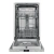 Посудомоечная машина Meferi MDW4562WH FS LIGHT
