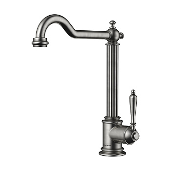 Смеситель Omoikiri Toshima-SI латунь/античное серебро