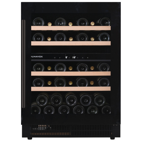 Винный шкаф встраиваемый Dunavox DAUF-39.121DMB