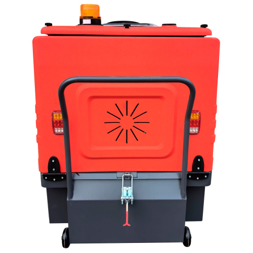 Подметальная машина аккумуляторная с сиденьем EVOline SWB1400T-KIT-GEL
