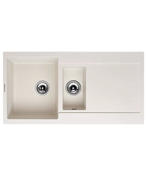 Кухонная мойка Kuppersberg MODENA 1,5B2D WHITE