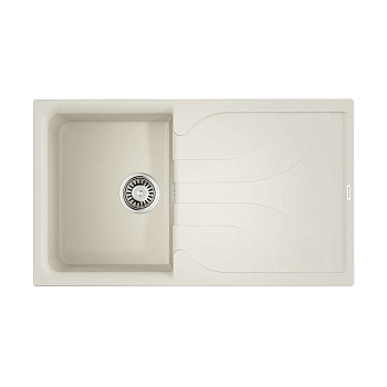 Мойка Omoikiri Yasugata 86-WH Tetogranit/белый