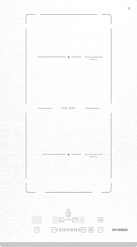 Индукционная варочная поверхность Hyundai HHI 3772 WG