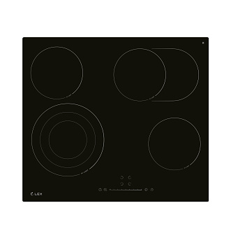 Варочная панель электрическая LEX EVH 642D BL