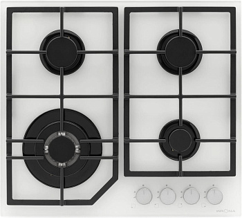 Газовая варочная поверхность KRONA  NEBEL 60 WH W