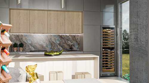 Винный шкаф встраиваемый Meyvel MV110-KST2 (Узкий)