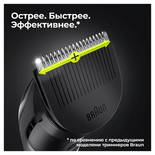 Триммер Braun BT5342 + Бритва Gillette