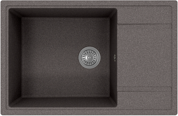 Мойка кухонная иск. камень Флорентина ЛИПСИ 780 XL черный