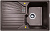 Кухонная мойка Zigmund & Shtain KASKADE 800 ШВЕЙЦ.ШОКОЛАД