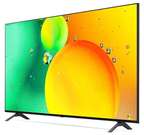 55" Телевизор LG 55NANO756QA, черный