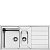 Мойка Smeg LDR102-2