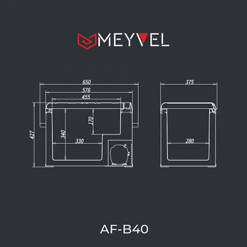 Автохолодильник Meyvel AF-B40
