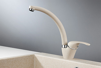 Смеситель для кухни Granula GR-2024, пирит