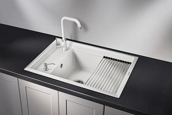 Кухонная мойка Granula Kitchen Space KS-7305, арктик