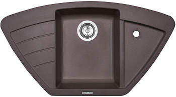 Кухонная мойка Zigmund & Shtain ECKIG 900 ШВЕЙЦ.ШОКОЛАД