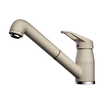 Смеситель Omoikiri Tateyama-S-SA латунь/бежевый