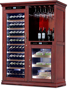 Винный шкаф Meyvel MV108-WM2-BAR-HUMC