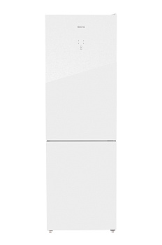 Холодильник Hiberg RFC-375DX NFGW (белое стекло)