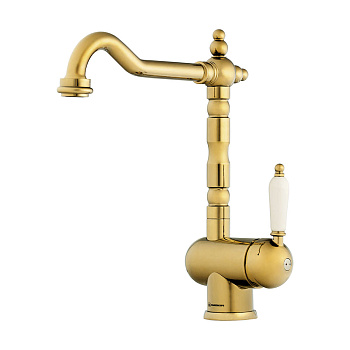 Смеситель Omoikiri Kyoto-G латунь/золото