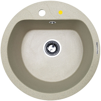 Кухонная мойка Zigmund & Shtain KREIS 505 F РЕЧН.ПЕСОК