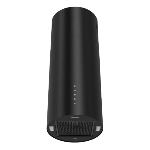 Цилиндрическая островная вытяжка MEFERI TUBE35BK ISLA ULTRA