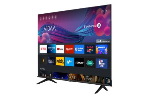 Телевизор LED Hisense 55" 55A6BG Smart черный 