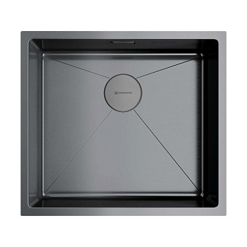 Мойка Omoikiri Taki 49-U/IF-GM нерж. сталь/вороненая сталь