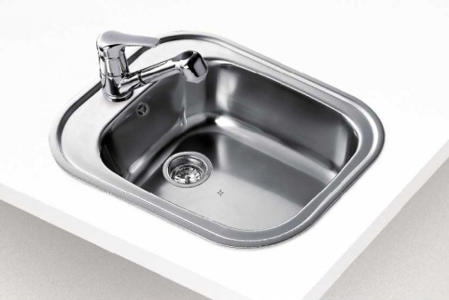 Мойка нерж. STYLO 1B Mctxt