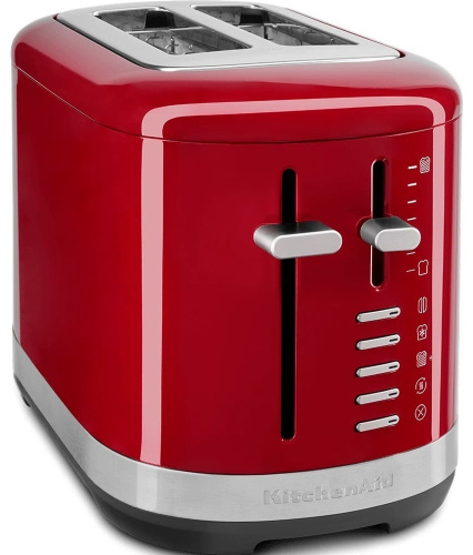 Тостер KitchenAid на 2 тоста, красный, 5KMT2109EER