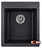 Emar EMQ-1415.Q, мойка, гранит, антрацит