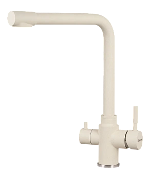 Кухонный смеситель Kuppersberg Geo KG2385CR WHITE