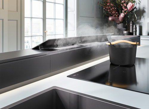 Вытяжка Falmec MONOLITH 90 VETRO NERO