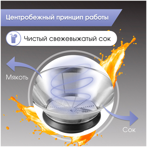 Соковыжималка центробежная Zigmund & Shtain EJ-756