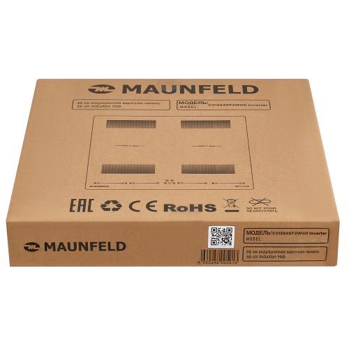 Индукционная варочная панель Maunfeld CVI594SF2WHD Inverter