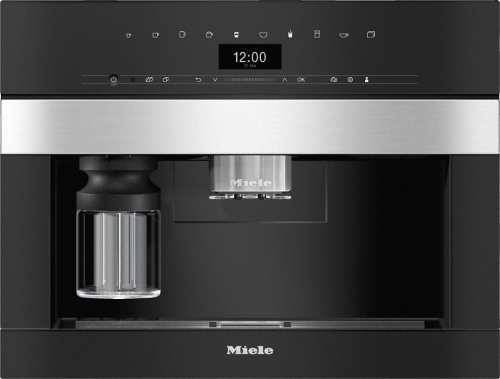 Встраиваемая кофемашина Miele CVA7440 CLST сталь