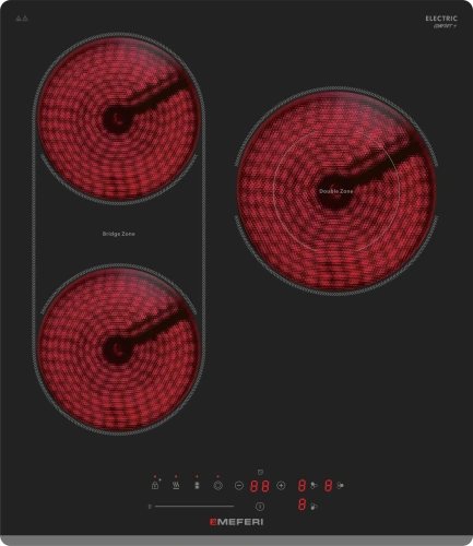 Варочная панель электрическая Meferi MEH453BK COMFORT PLUS