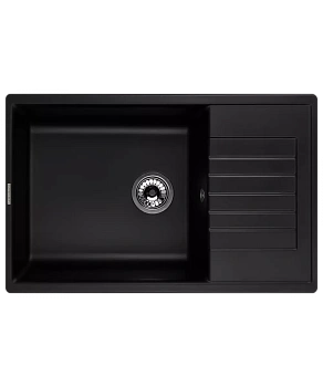 Кухонная мойка Kuppersberg ROYS 1B1D BLACK METALLIC