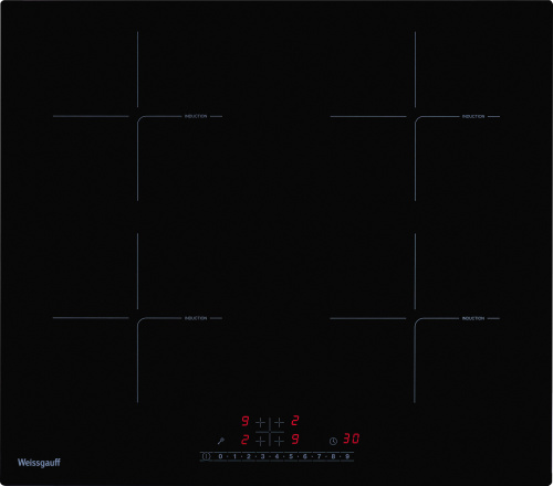 Стеклокерамическая панель Weissgauff HI 640 BSC