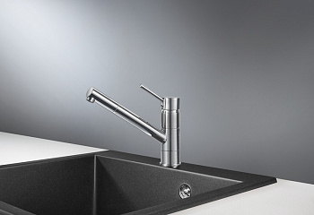 Смеситель для кухни Granula GR-0010, хром