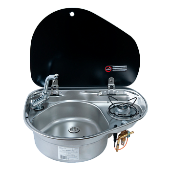 Варочная панель комбинированная с мойкой Libhof MO 8821L Tap +