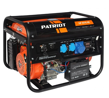 Бензиновый генератор PATRIOT GP 6510AE
