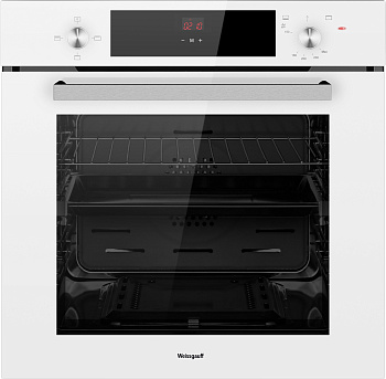 Газовый духовой шкаф Weissgauff WGO 702 D White Glass