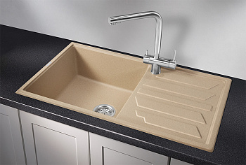 Кухонная мойка Granula Гранула GR-8601, песок