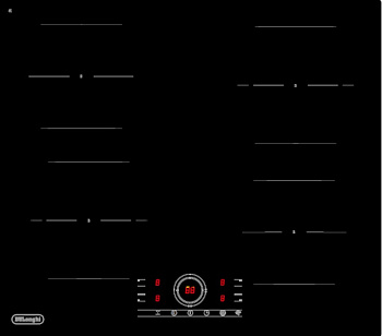 Индукционная варочная панель Delonghi ELETTRA 4B0P CR