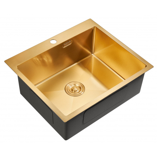 Мойка для кухни Milacio Denia 59 Steel золото