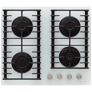 Газовая варочная поверхность Krona HAGEL 60 WH