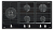 Газовая варочная панель Teka GZC 95320 XBC NIGHT RIVER BLACK