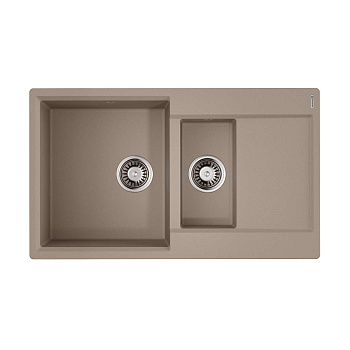 Мойка Omoikiri Daisen 86-2-SA Artgranit/бежевый
